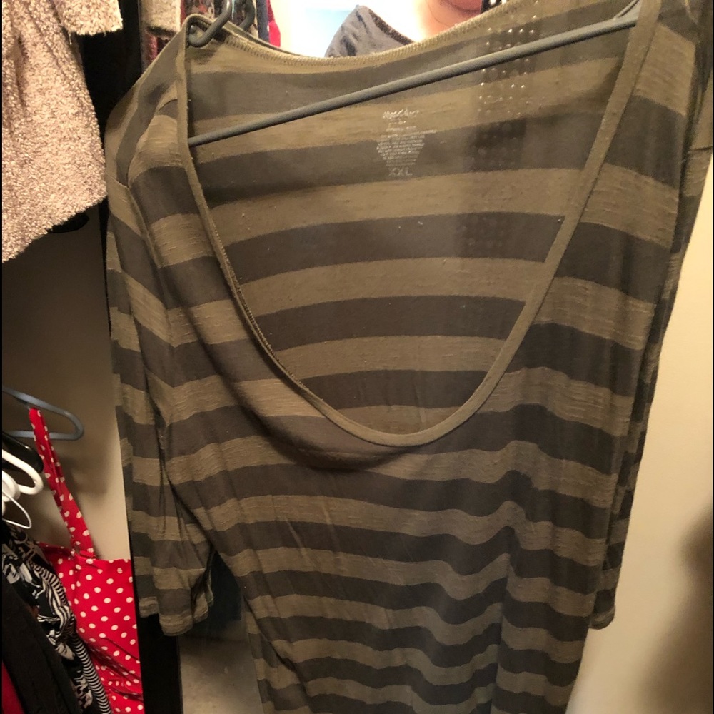 Camo striped shirt